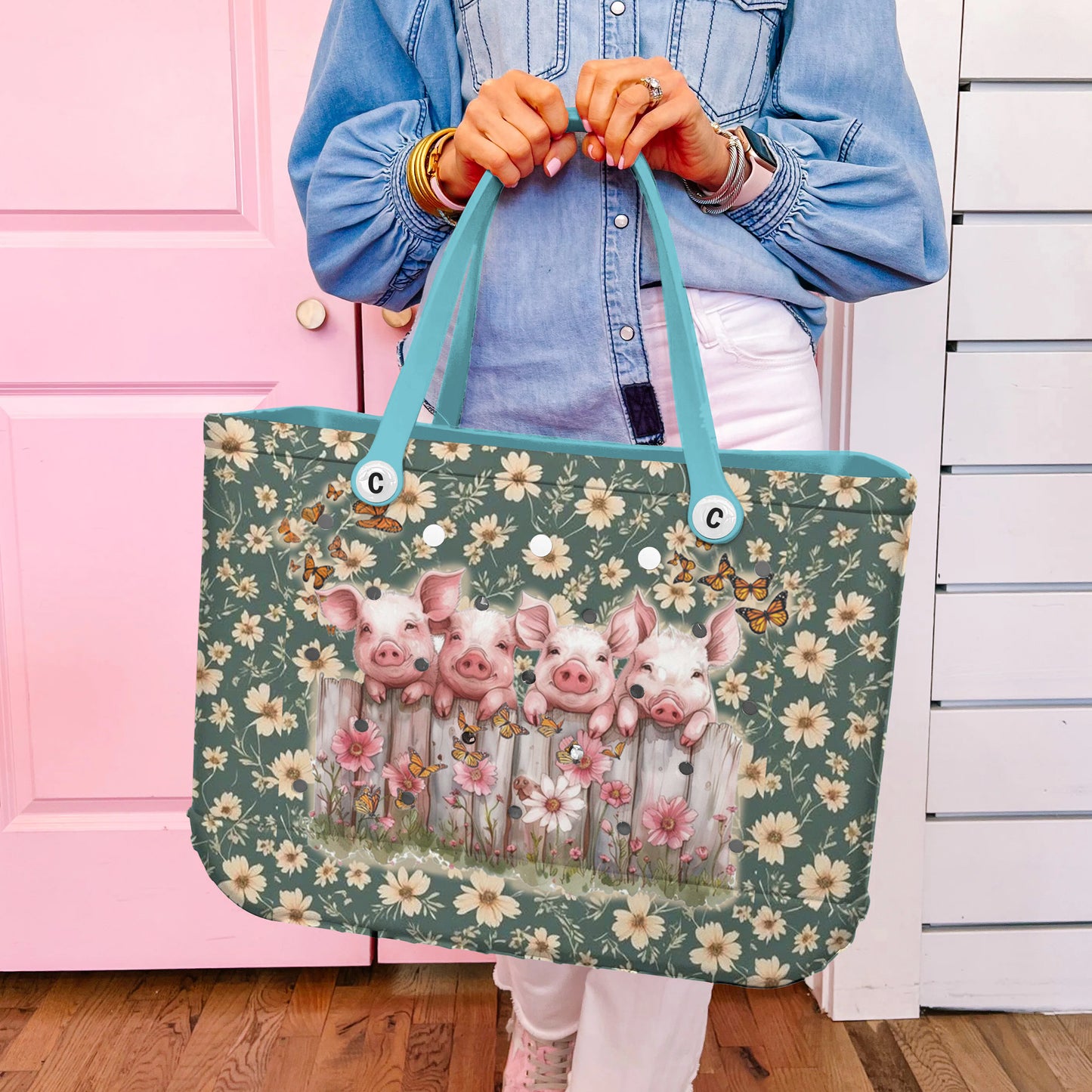 Ceeprints Cee™ Bag Oink & Bloom