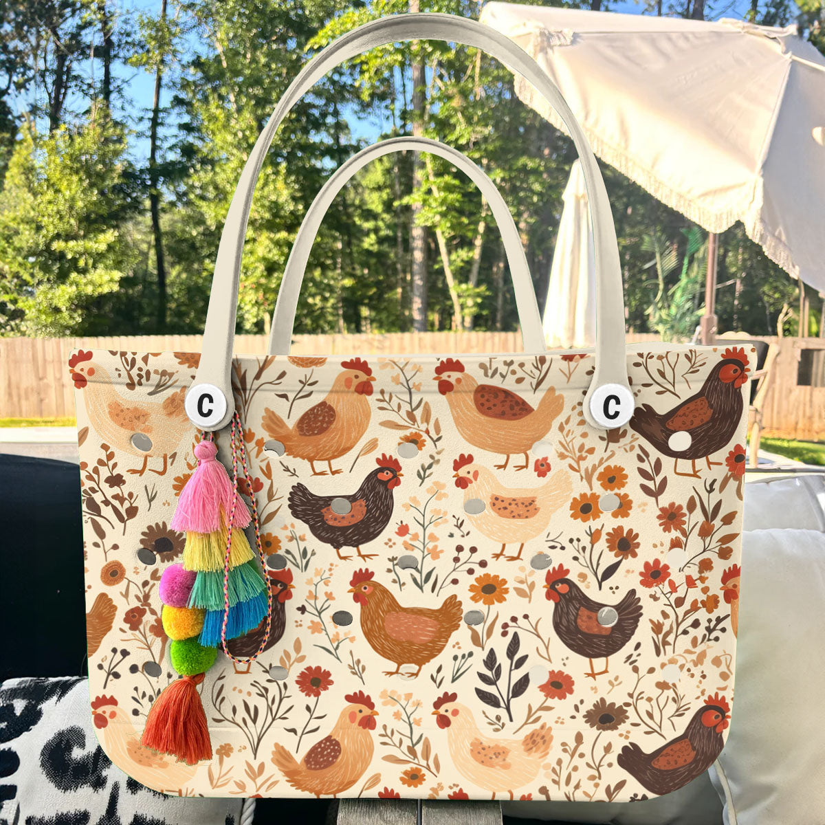 Ceeprints Cee™ Bag Rooster Rhapsody