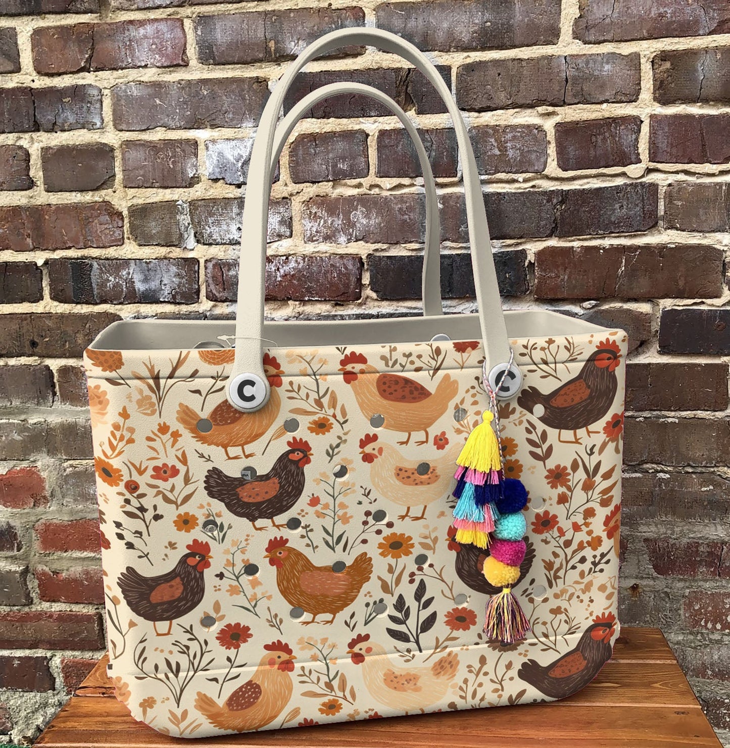 Ceeprints Cee™ Bag Rooster Rhapsody
