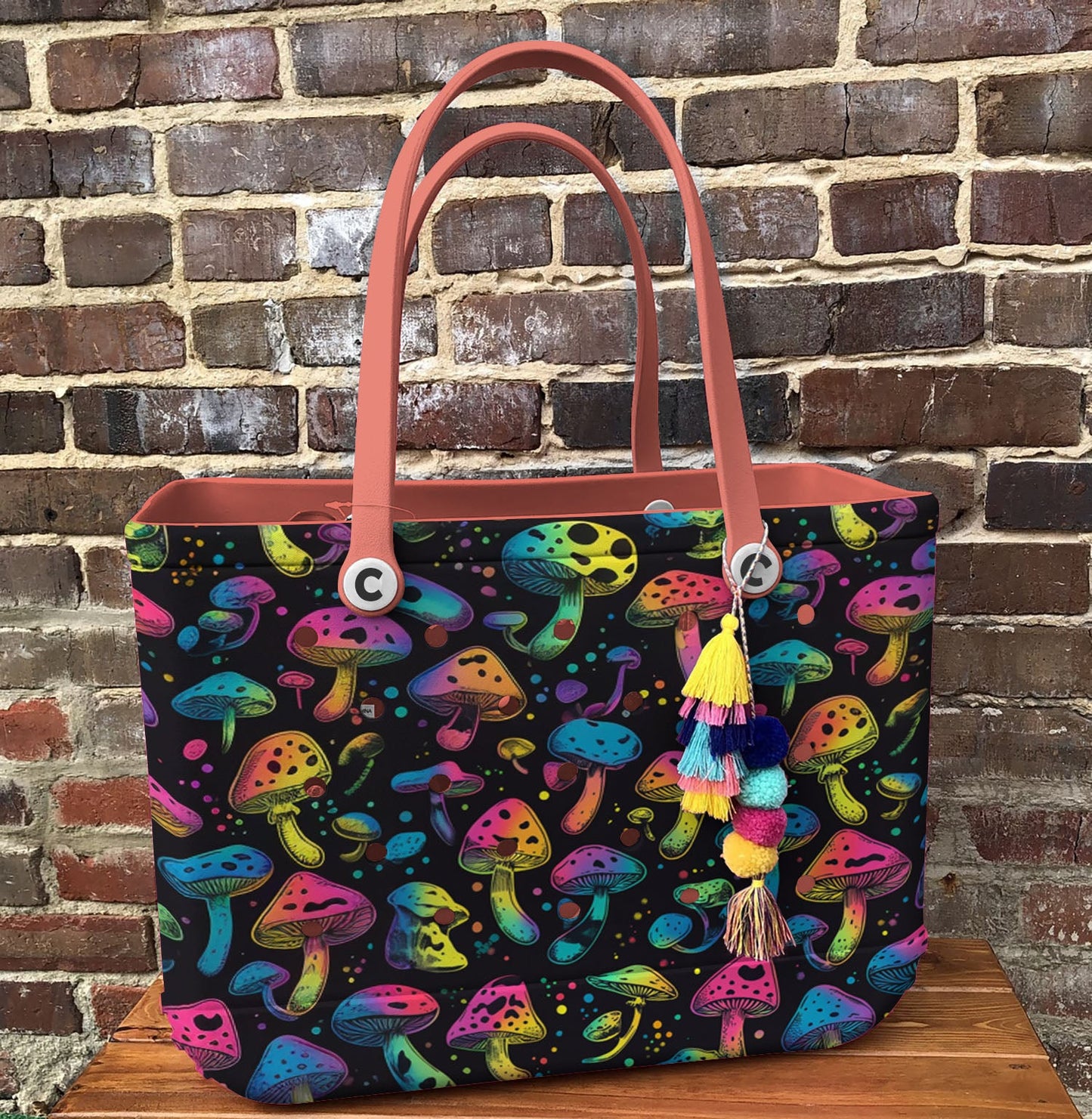 Ceeprints Cee™ Bag Rainbow 'Shrooms