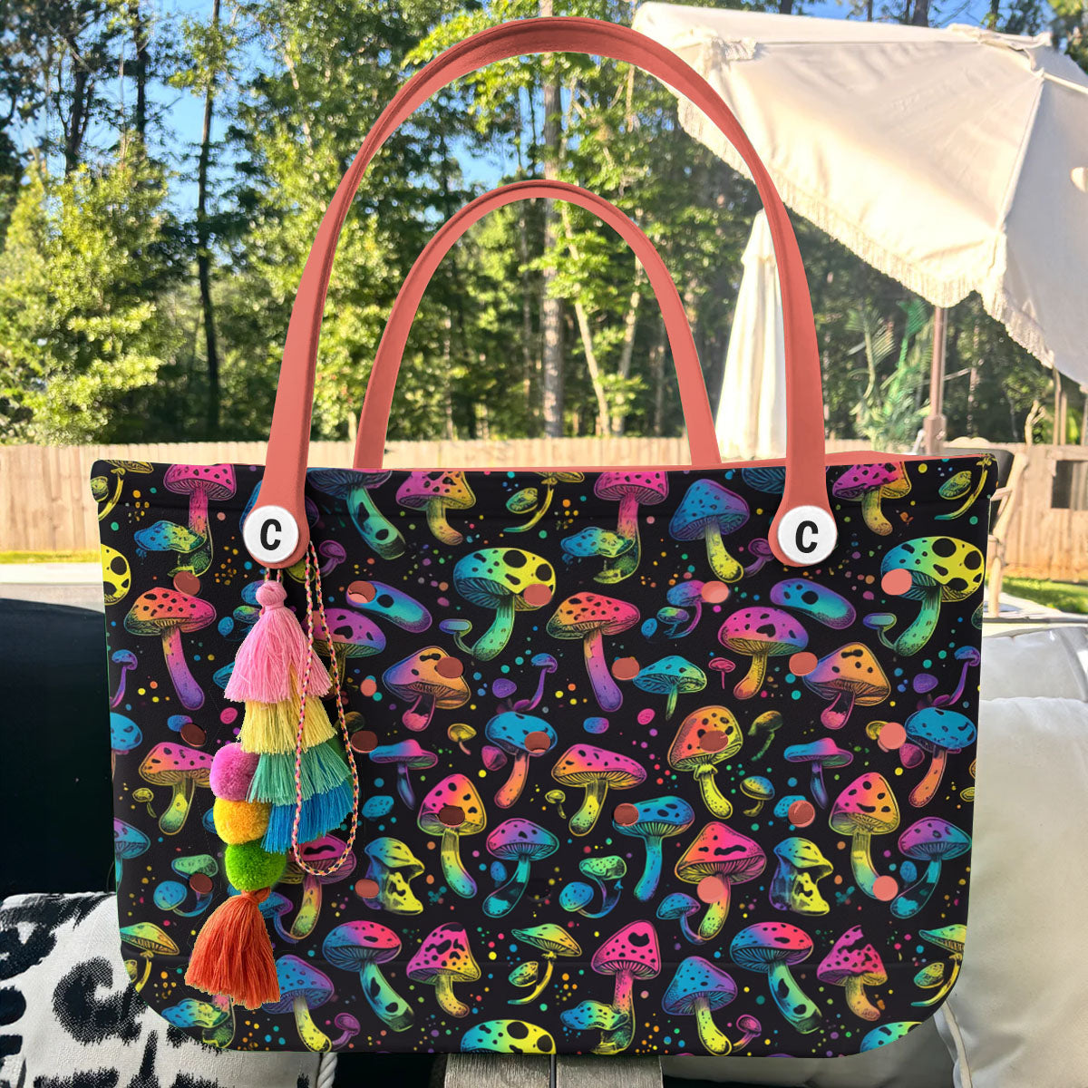 Ceeprints Cee™ Bag Rainbow 'Shrooms