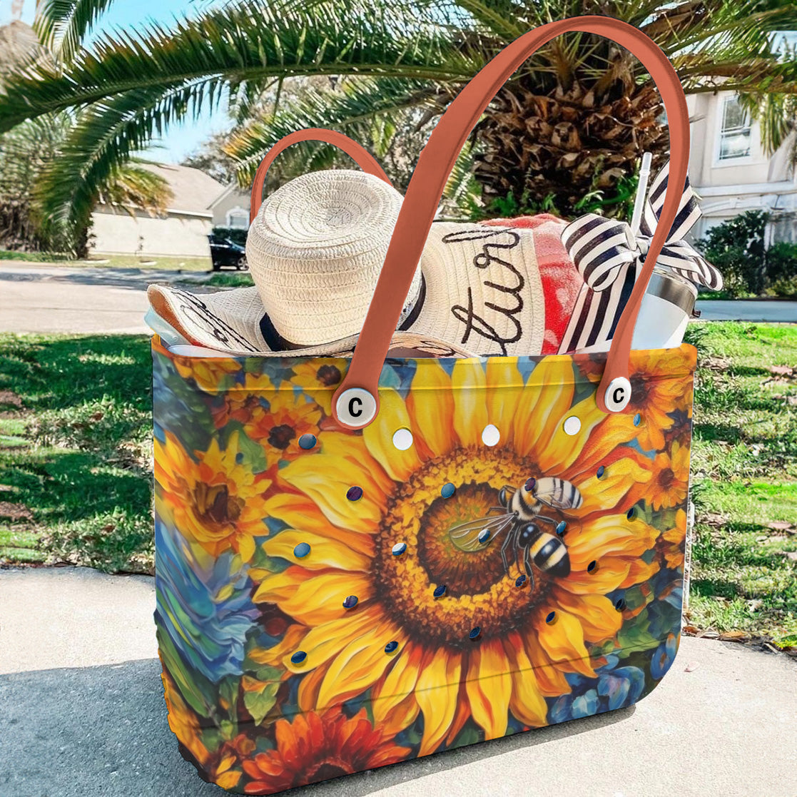 Ceeprints Cee™ Bag Sunflower Bee Delight