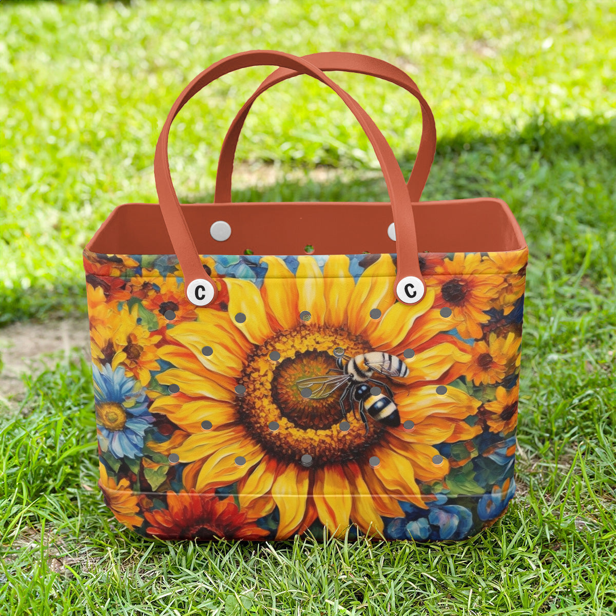 Ceeprints Cee™ Bag Sunflower Bee Delight