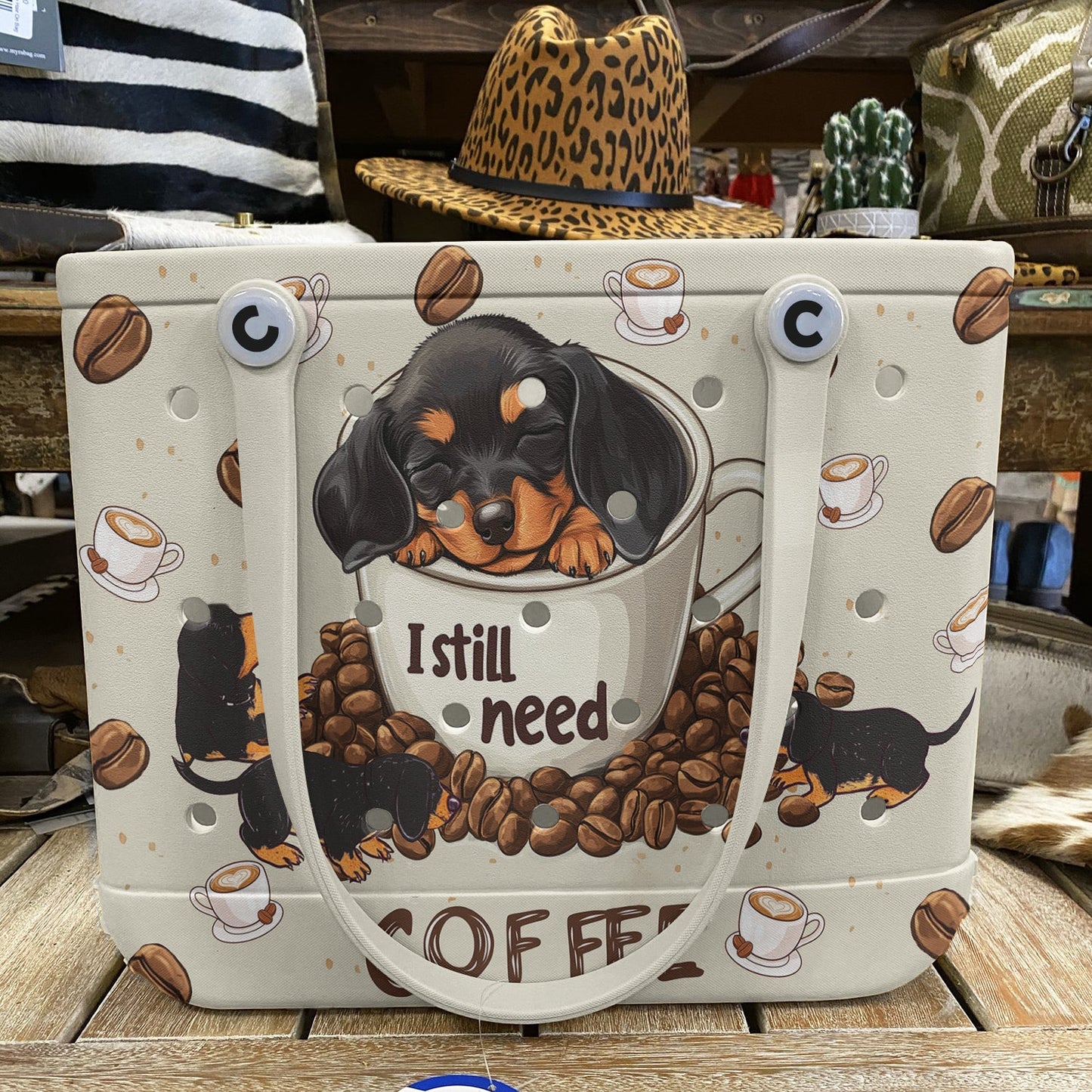 Ceeprints Cee™ Bag Dachshund Brew