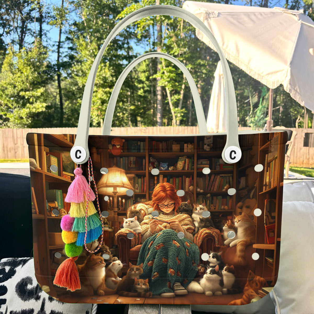 Ceeprints Cee™ Bag Knitting Nook