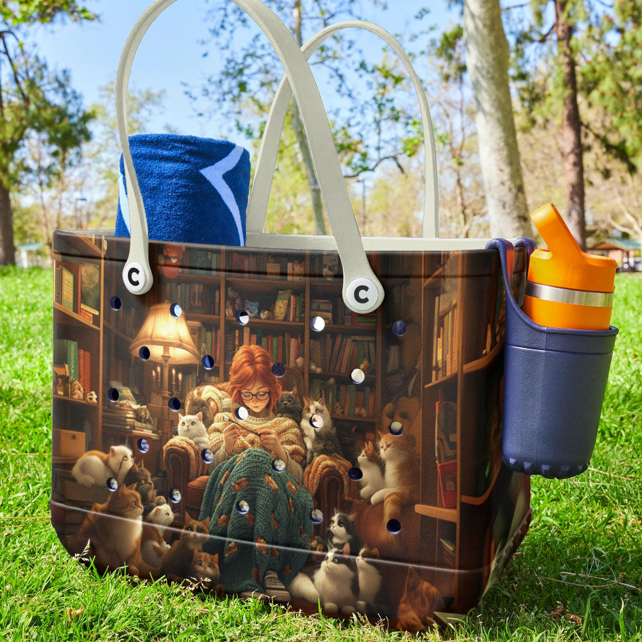 Ceeprints Cee™ Bag Knitting Nook