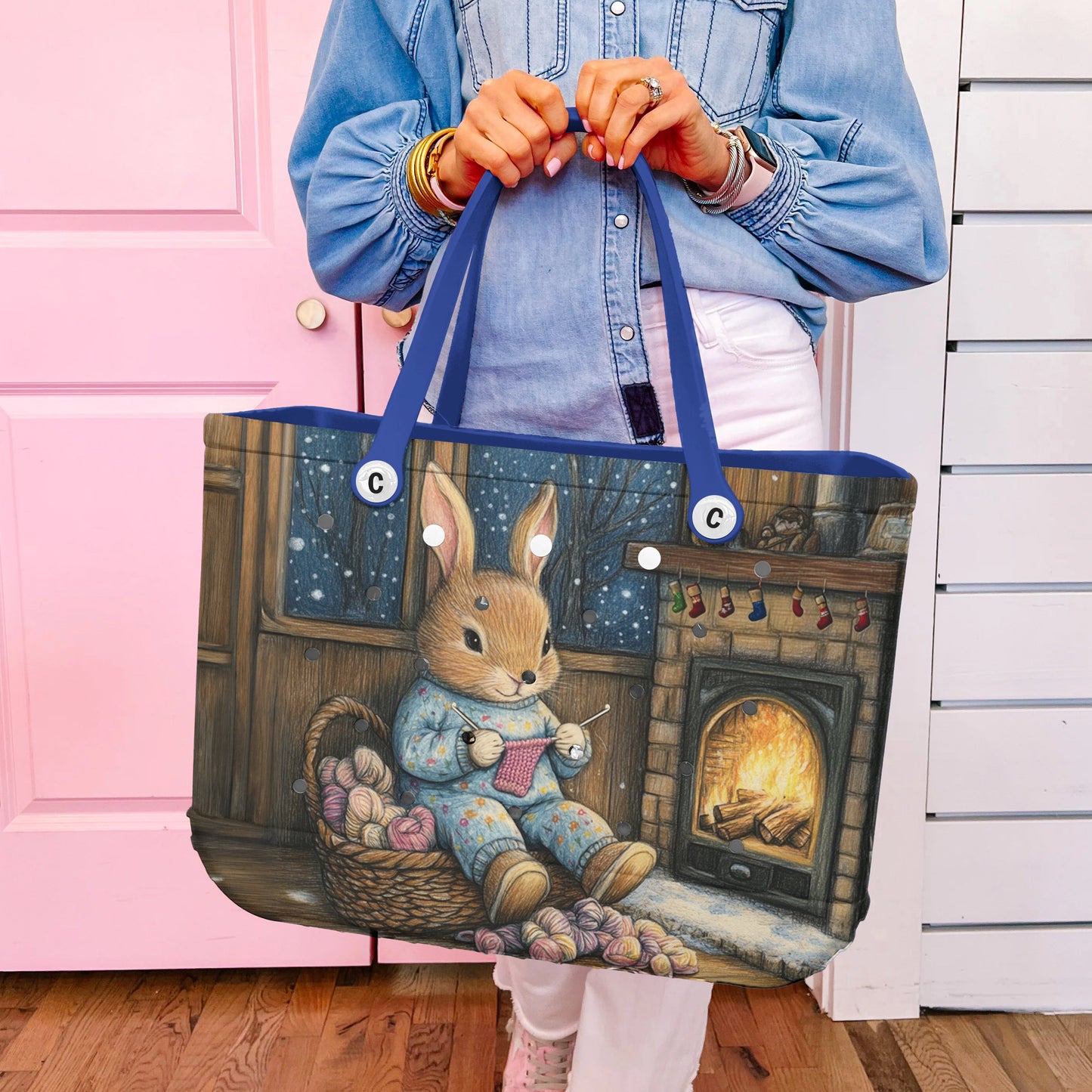 Ceeprints Cee™ Bag Crochet Bunny