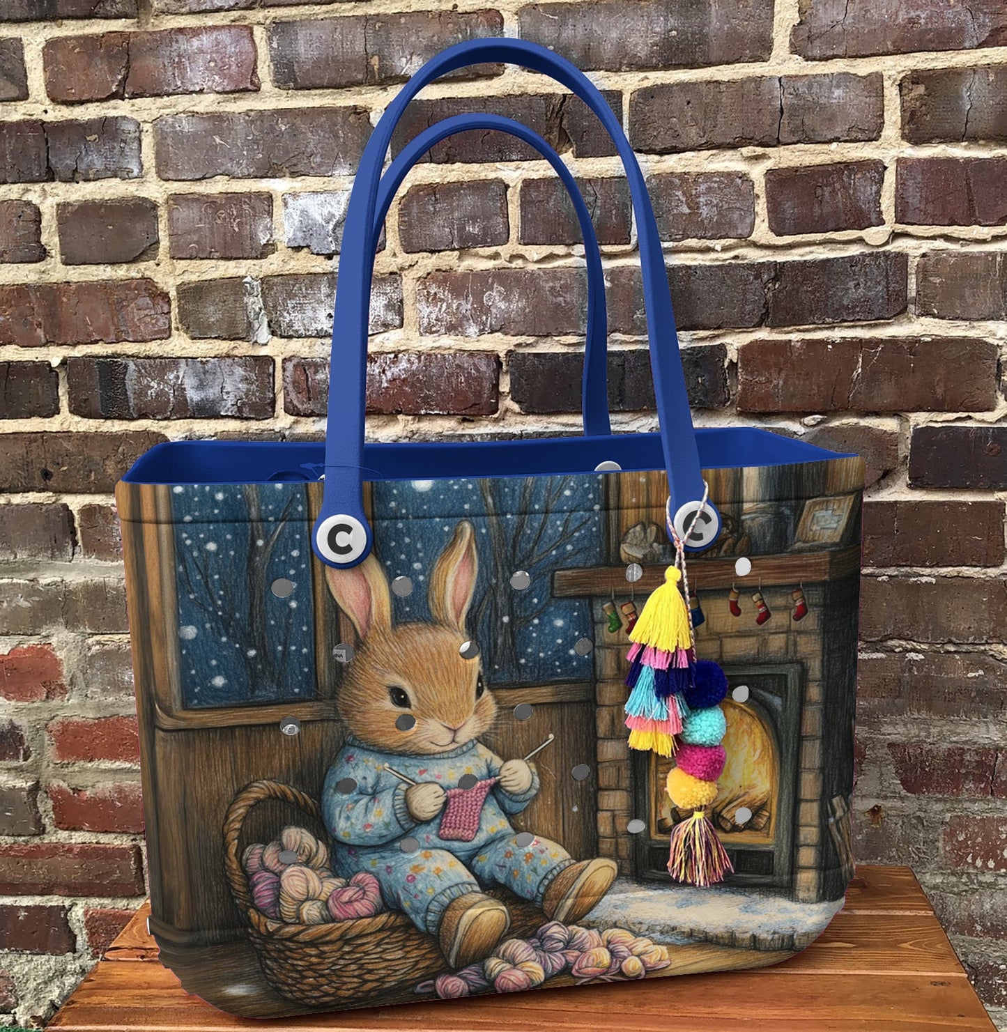 Ceeprints Cee™ Bag Crochet Bunny