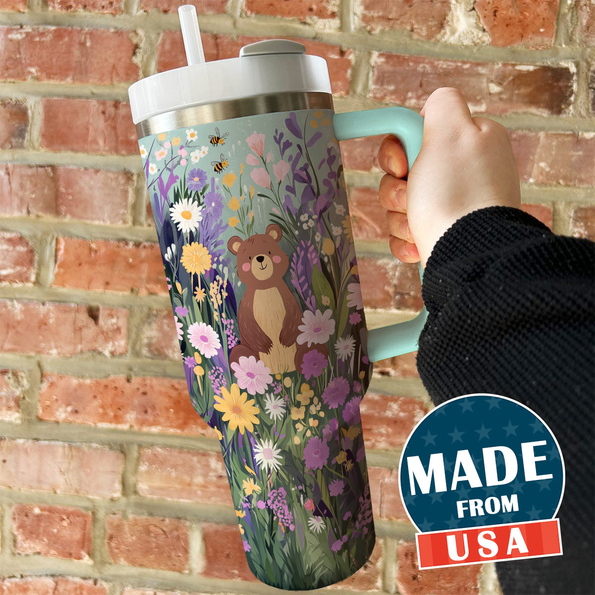 Ceeprints Tumbler Fluffy Lavender