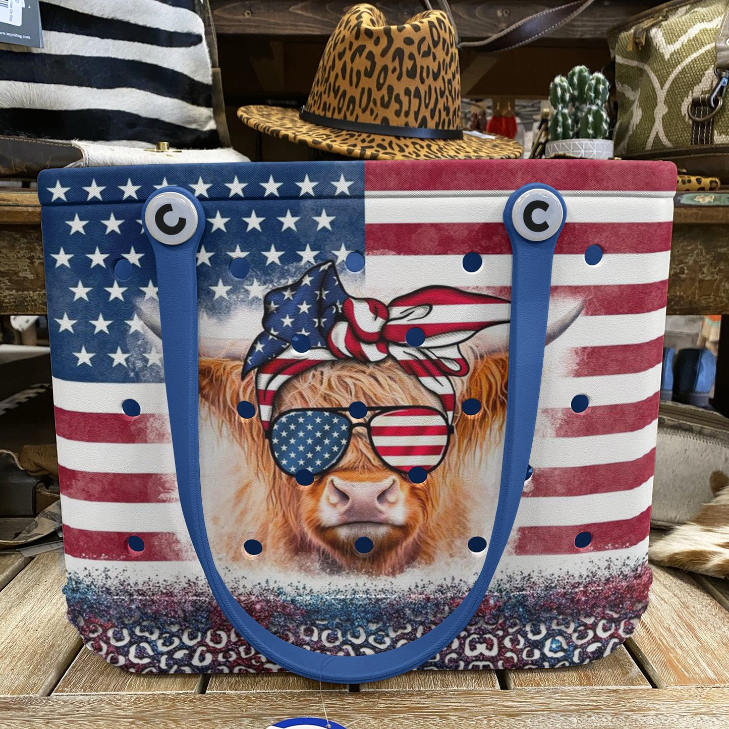 Ceeprints Cee™ Bag Moo & 'Merica