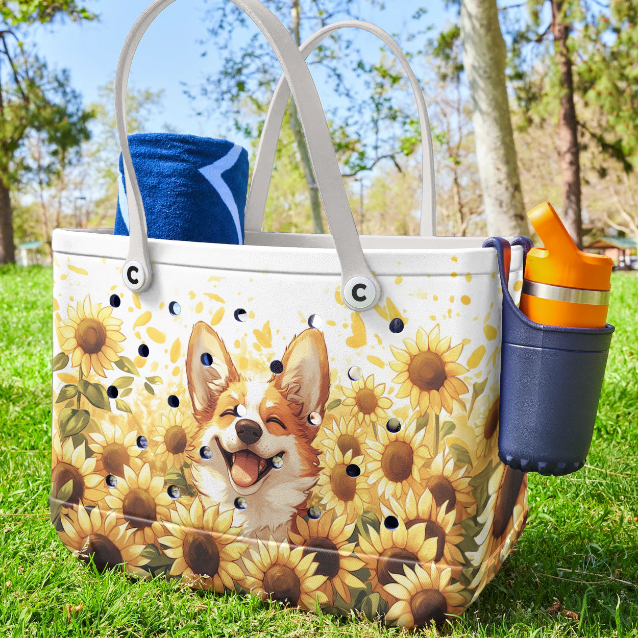 Ceeprints Cee™ Bag Sunny Corgi