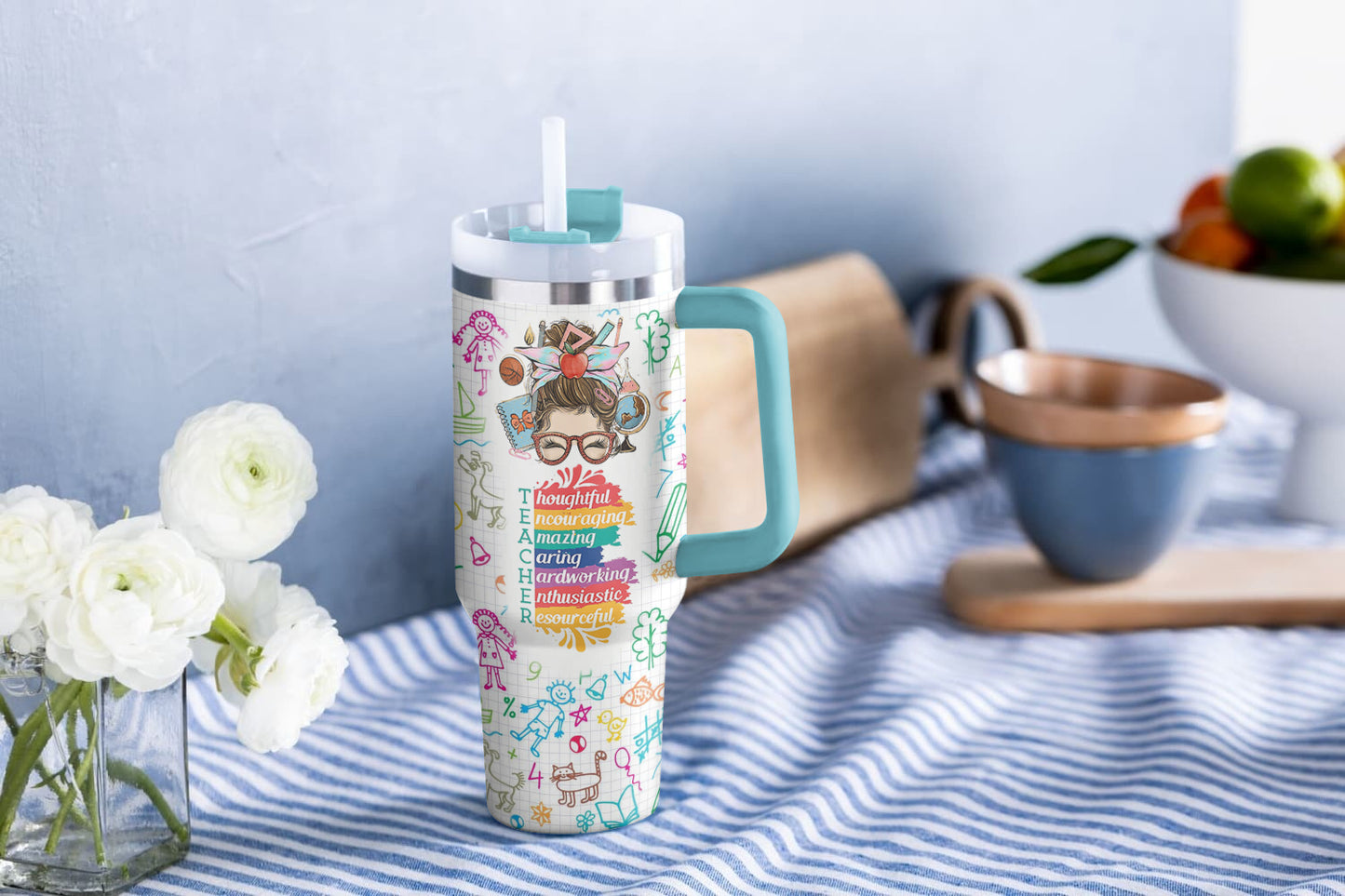 Ceeprints Tumbler The Teacher's Fuel
