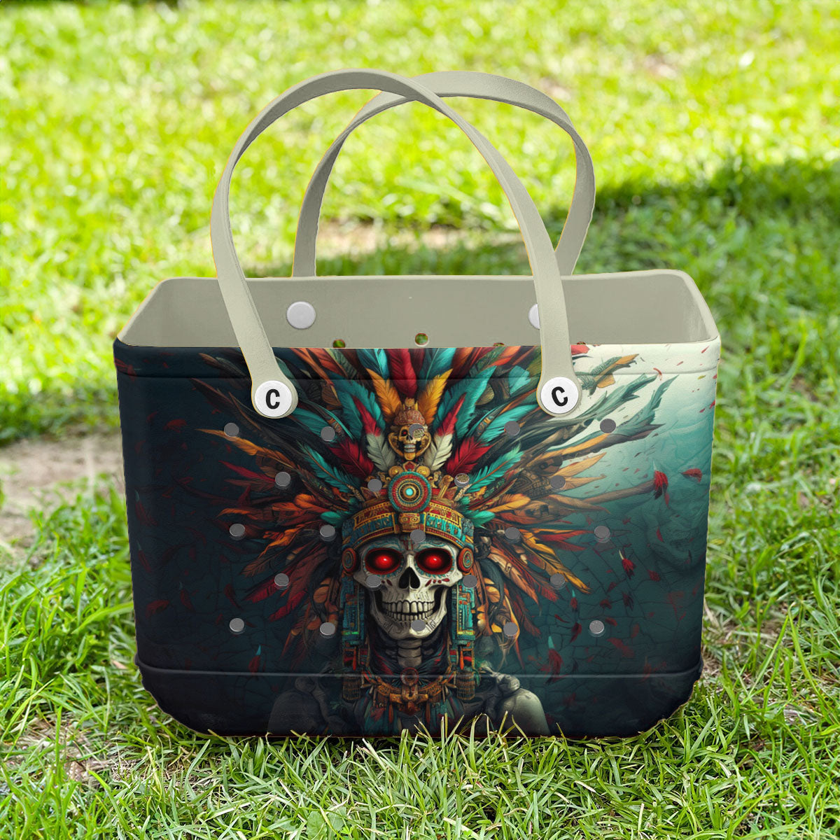 Ceeprints Cee™ Bag Tribal Skull