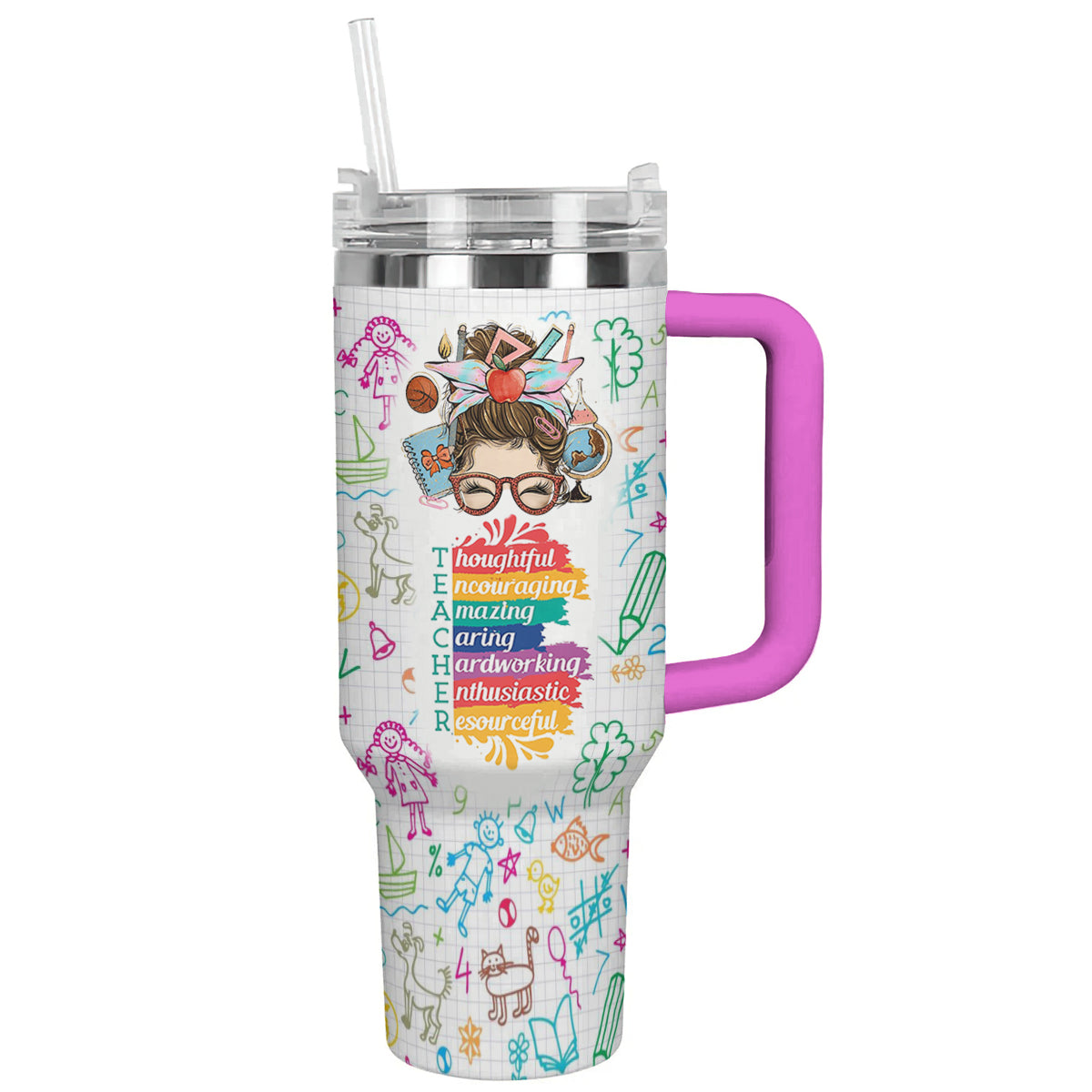 Ceeprints Tumbler The Teacher's Fuel