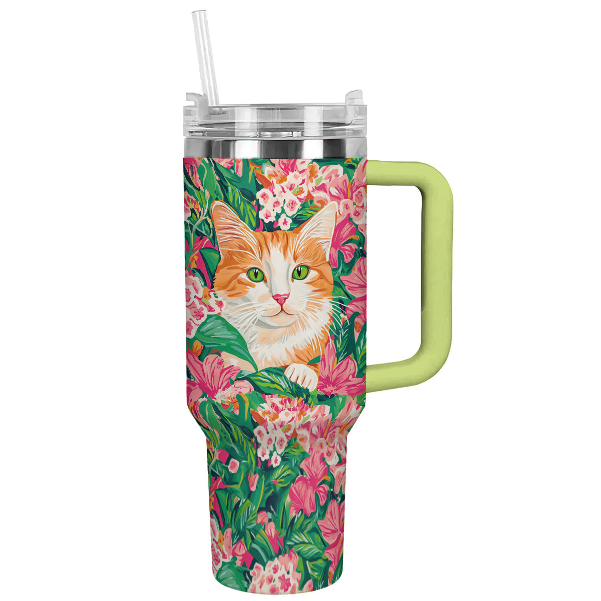 Ceeprints Tumbler Meowtropical