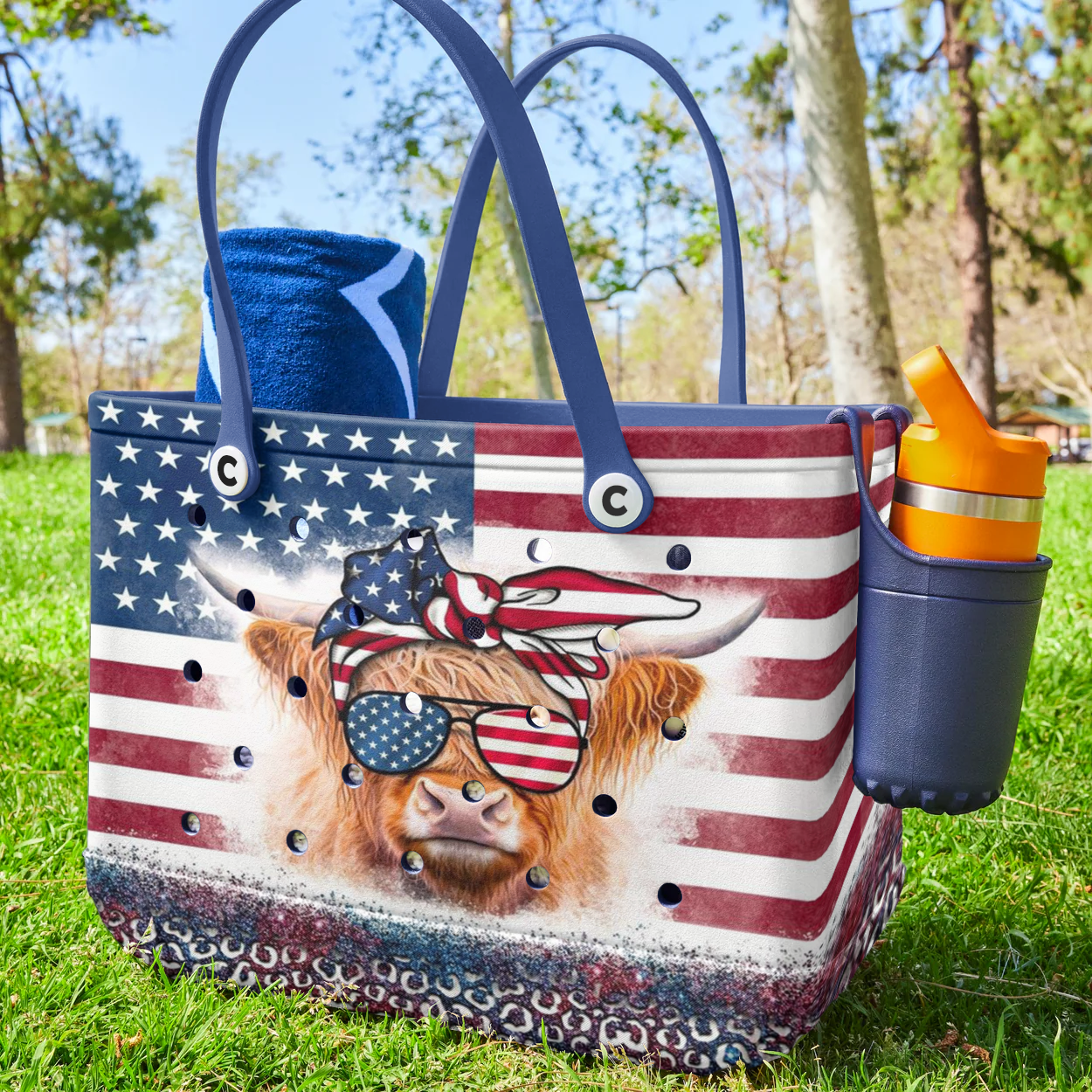 Ceeprints Cee™ Bag Moo & 'Merica