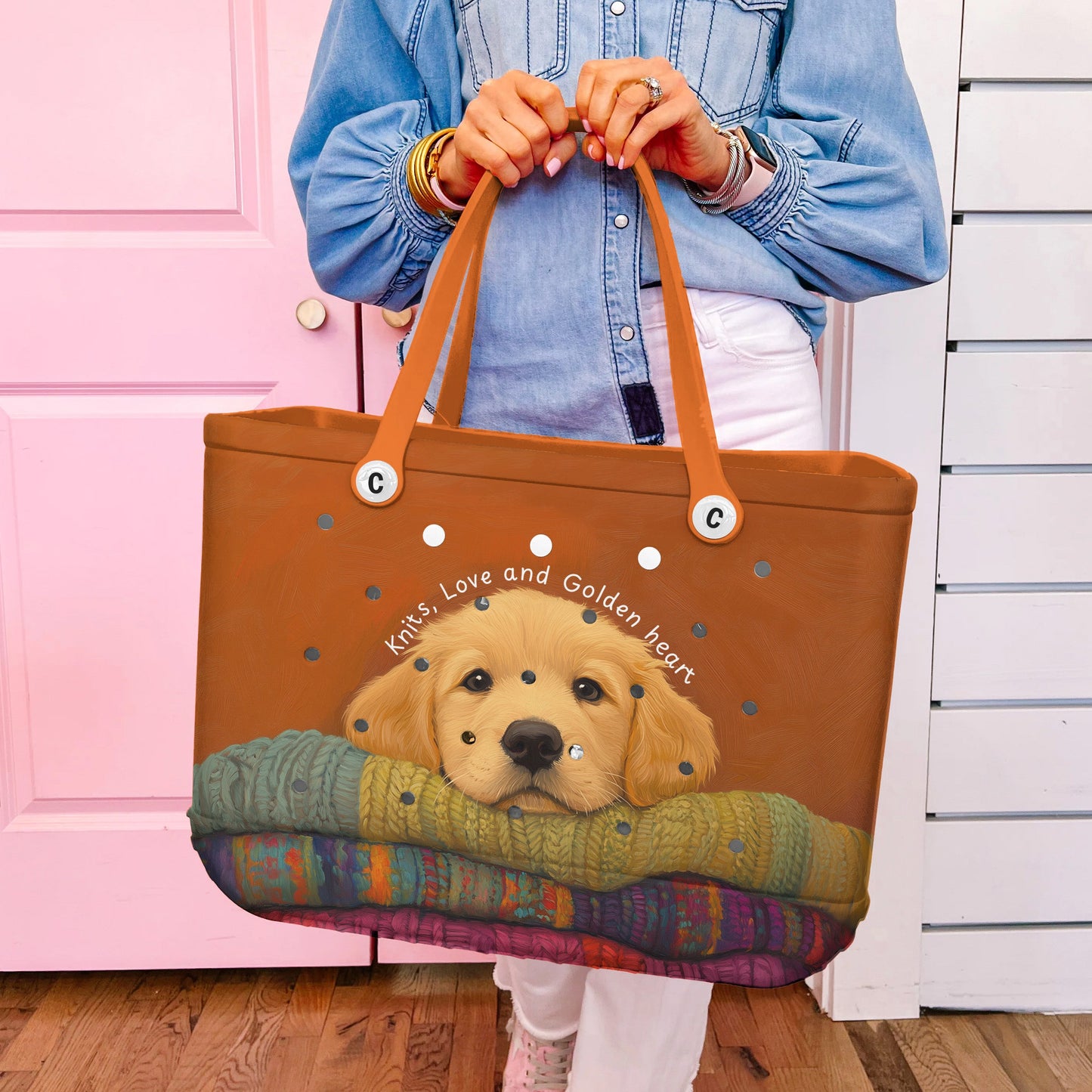 Ceeprints Cee™ Bag Golden Knits