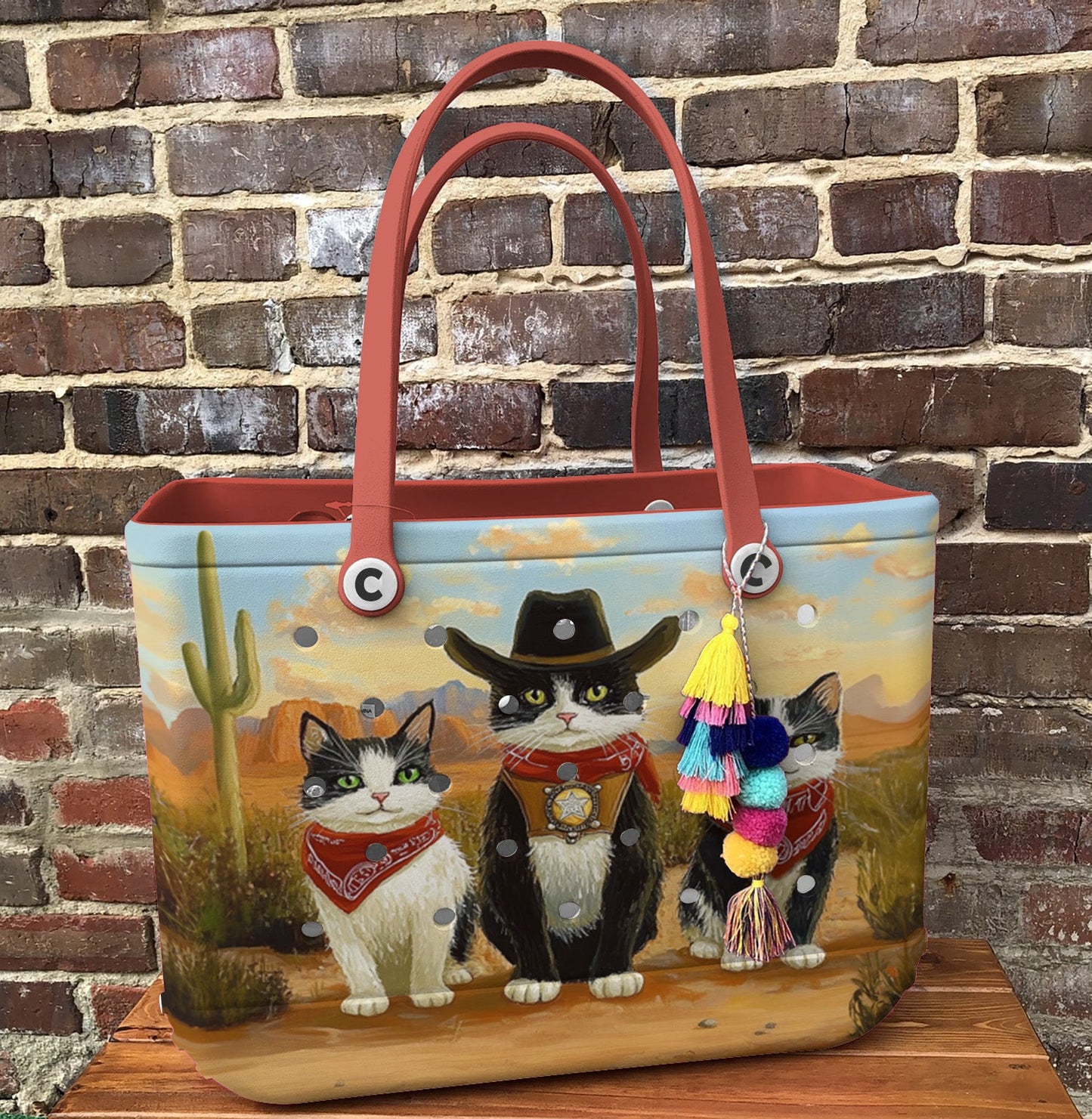 Ceeprints Cee™ Bag Cowboy Meow