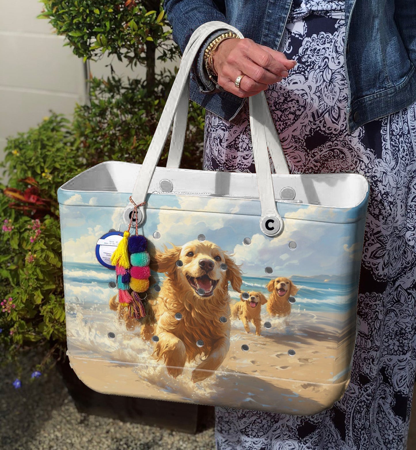 Ceeprints Cee™ Bag Golden Waves