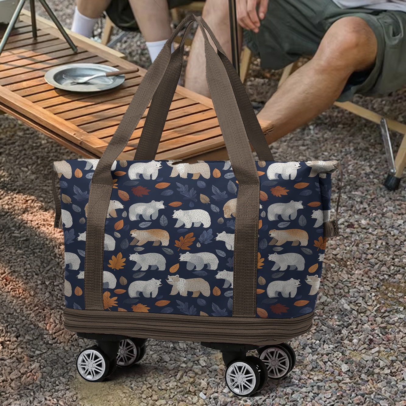 Cee™ Rolling Duffle Bag Beary Autumn