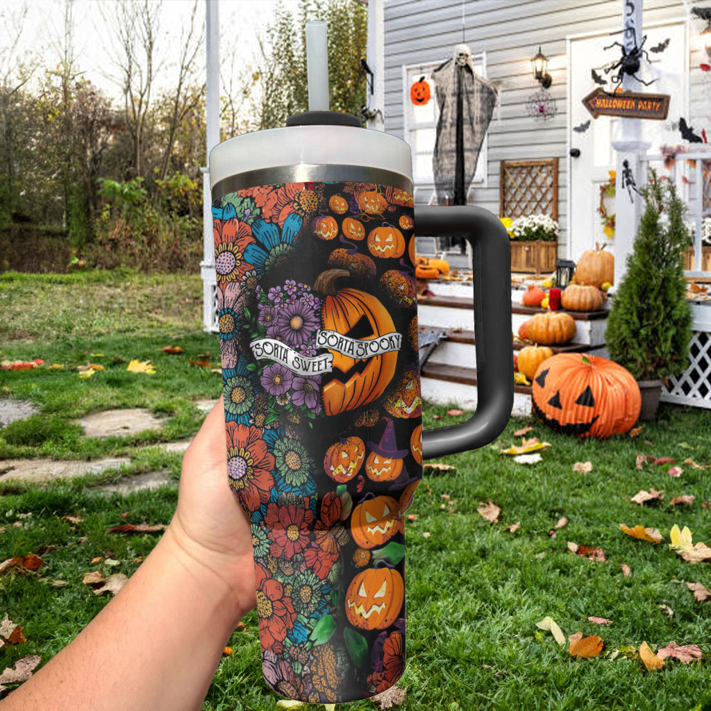 Ceeprints Tumbler Sorta Spooky