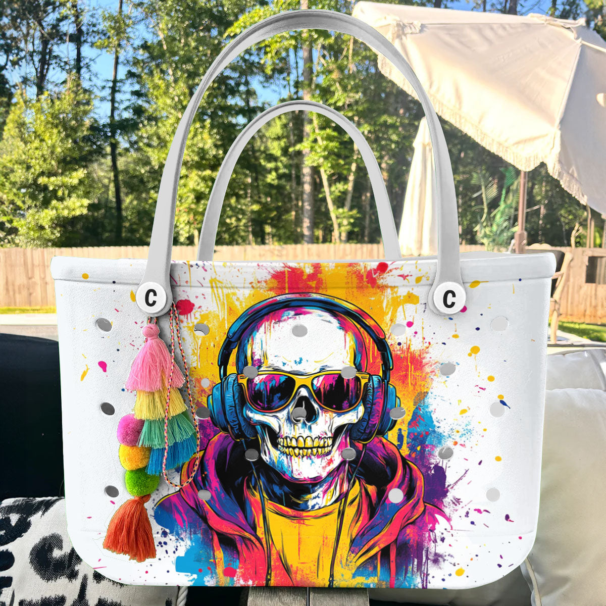 Ceeprints Cee™ Bag Rockin' Skull