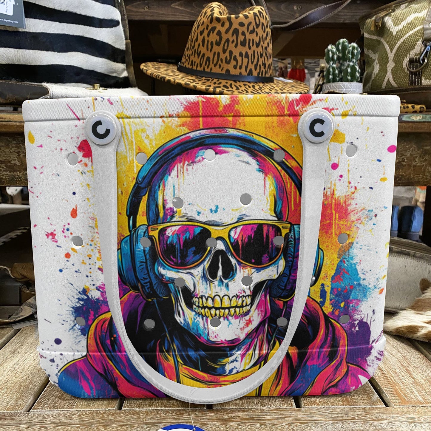 Ceeprints Cee™ Bag Rockin' Skull