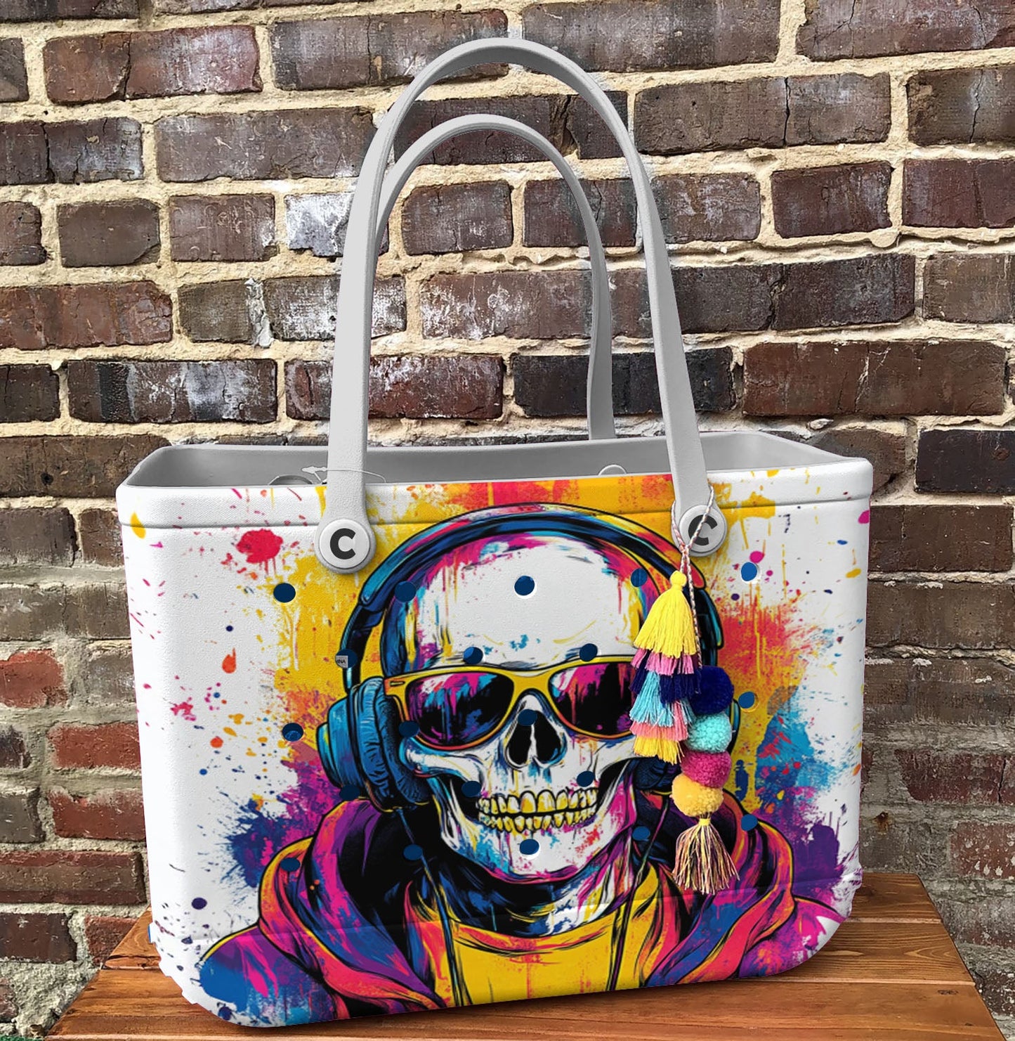 Ceeprints Cee™ Bag Rockin' Skull