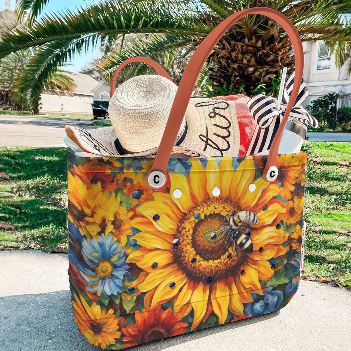 Ceeprints Cee™ Bag Sunflower Bee Delight