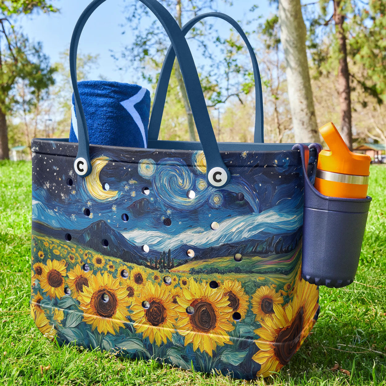 Ceeprints Cee™ Bag Starry Night Sunflower