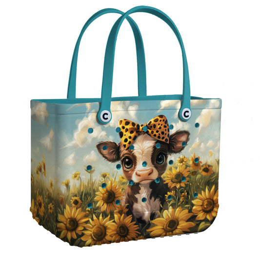 Ceeprints Cee™ Bag Sunny Sunflower Cow