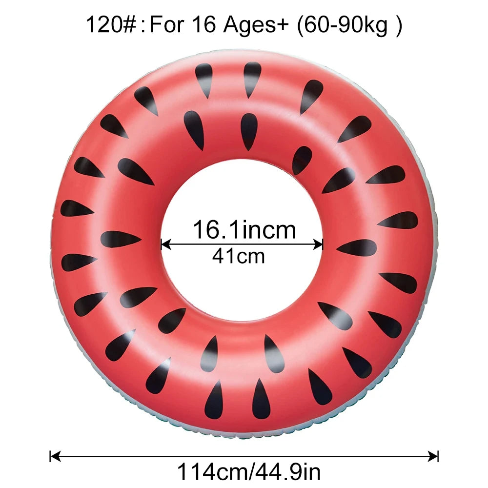 Ceeprints Watermelon Swim Ring