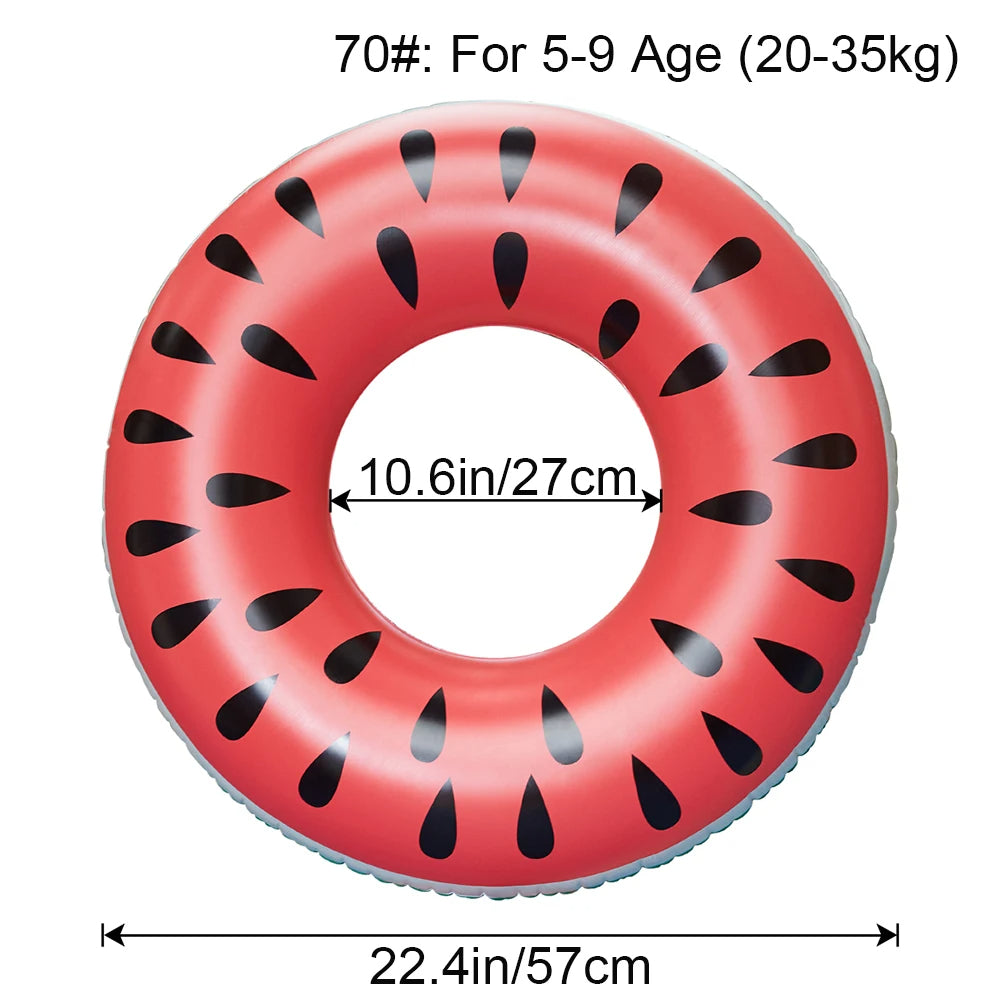 Ceeprints Watermelon Swim Ring