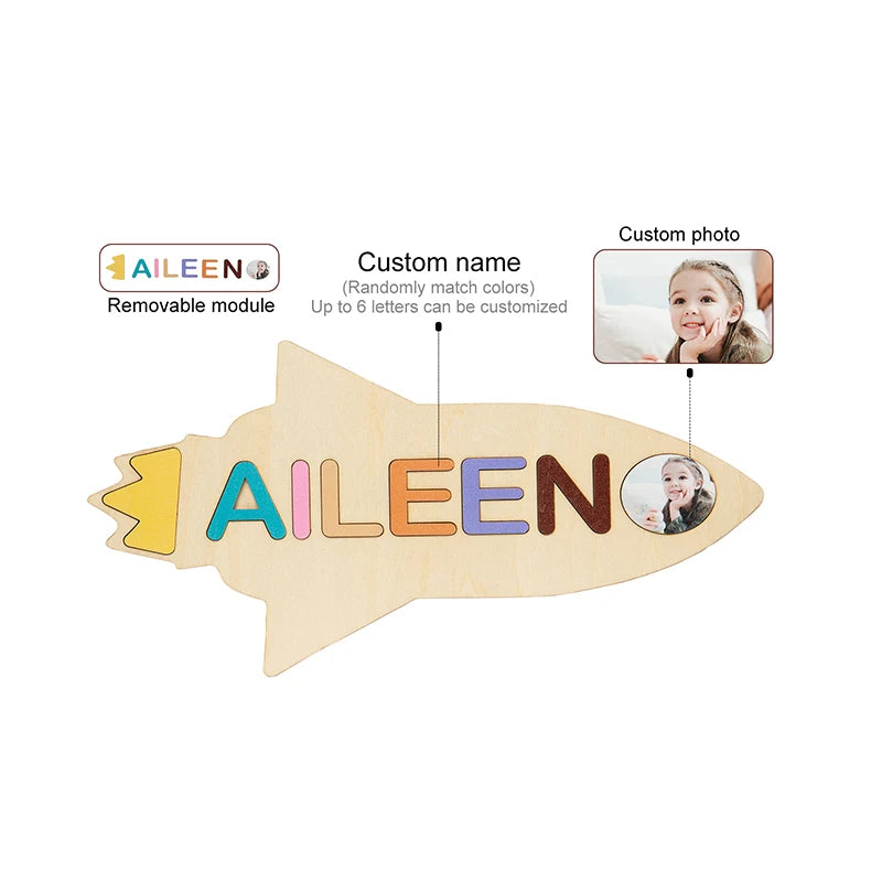 Ceeprints® Personalized Baby Name Puzzle