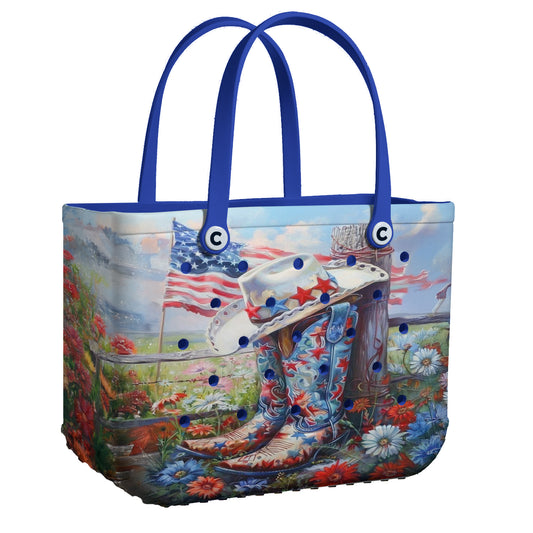 Ceeprints Cee™ Bag Star-Spangled Boots