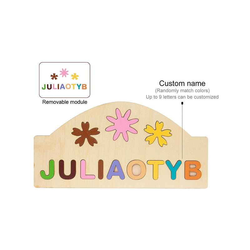 Ceeprints® Personalized Baby Name Puzzle