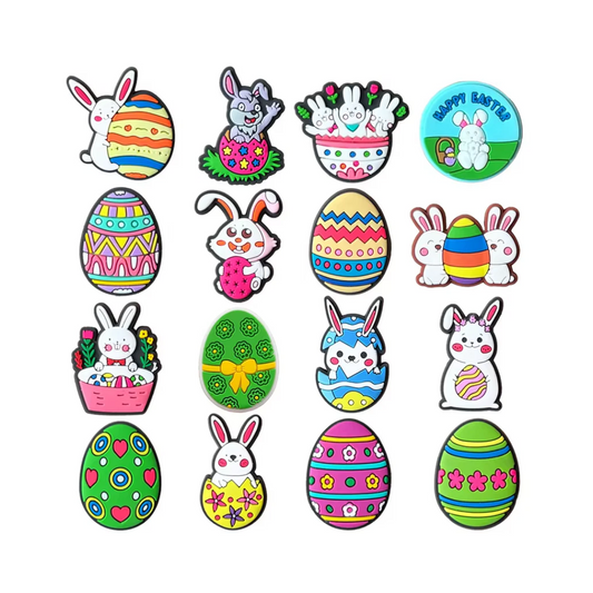 Happy Easter Charms - 16pcs set