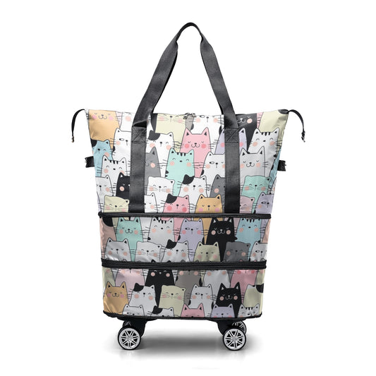 Cee™ Rolling Duffle Bag Meow on the Move