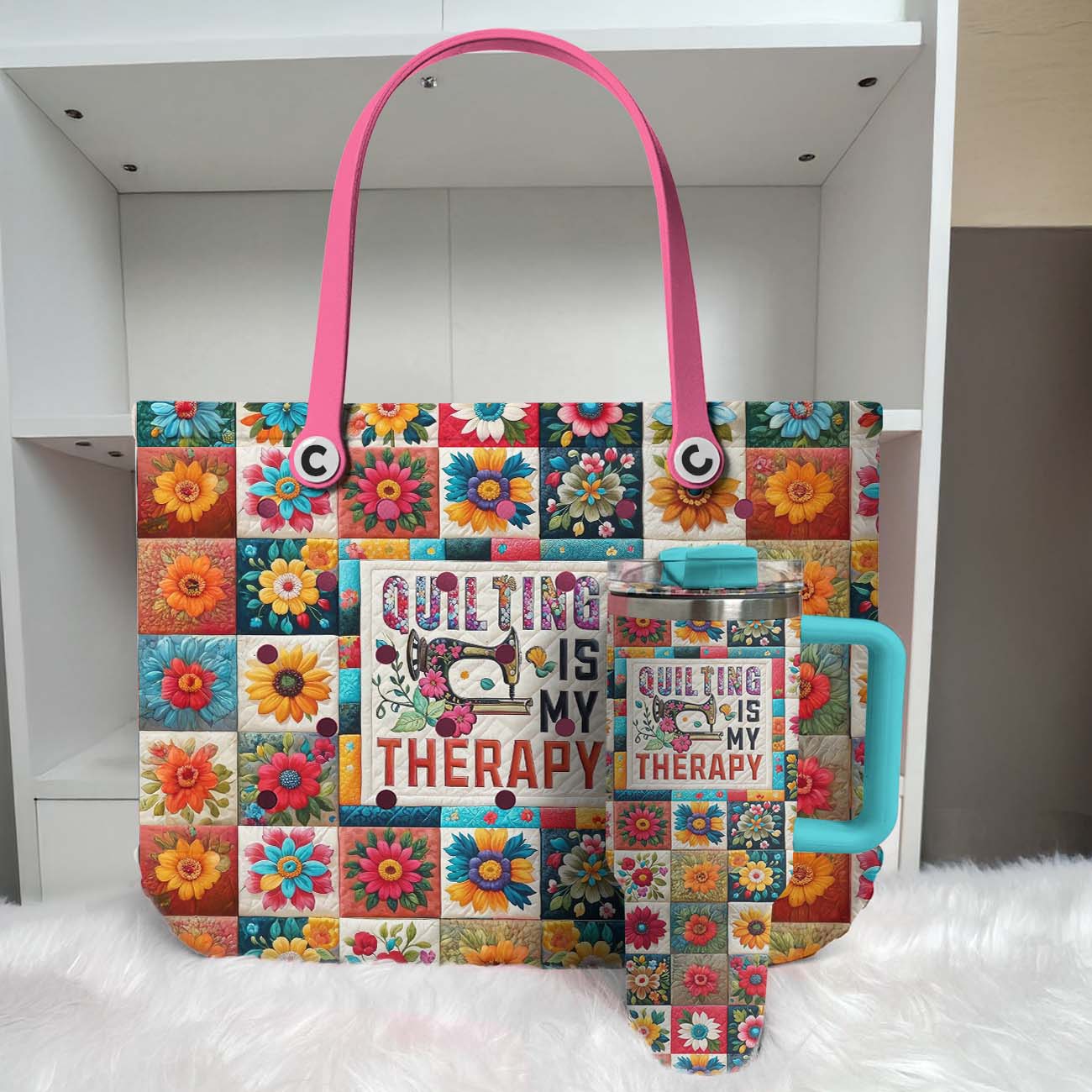 Ceeprints Tumbler Quilter’s Bliss