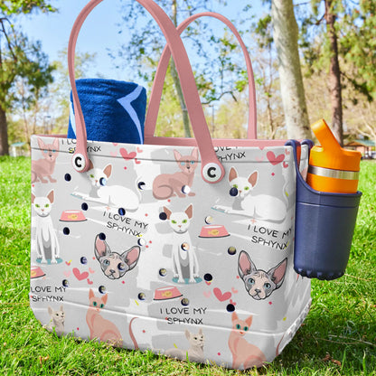Ceeprints Cee™ Bag I Love My Sphynx