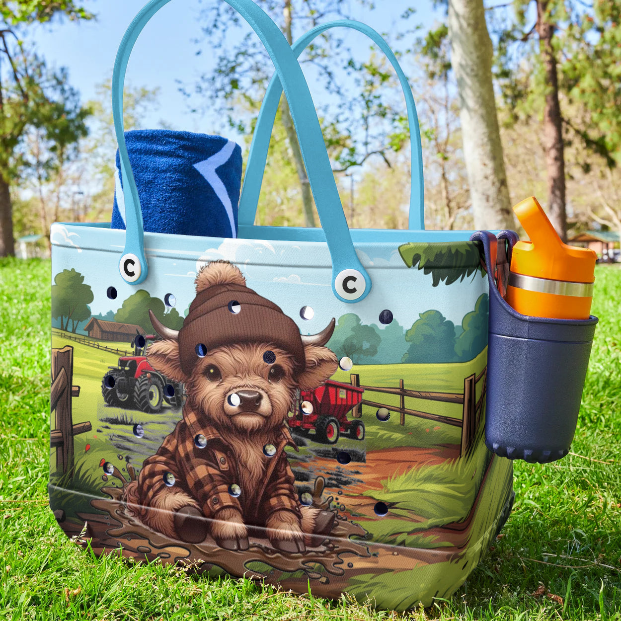 Ceeprints Cee™ Bag Highland Hooves