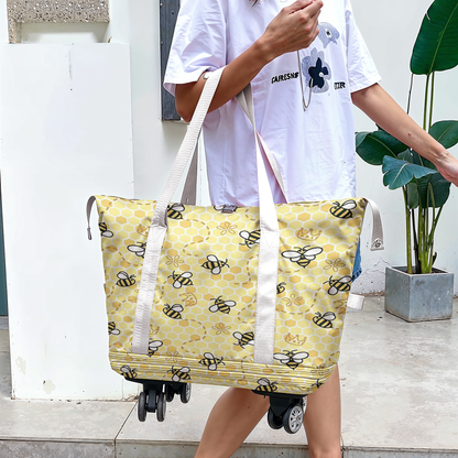 Cee™ Rolling Duffle Bag Bee My Sunshine
