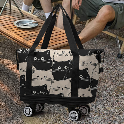 Cee™ Rolling Duffle Bag Meow-velous