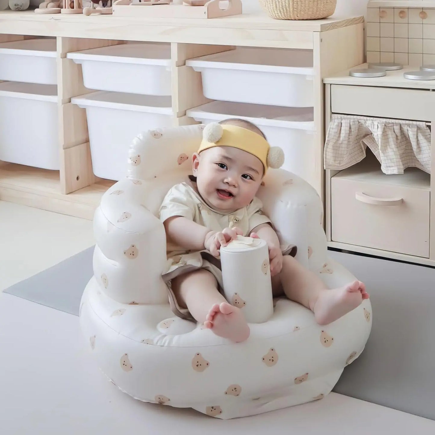 Ceeprints® Inflatable Baby Sofa The Bears