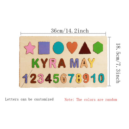 Ceeprints® Personalized Baby Name Puzzle