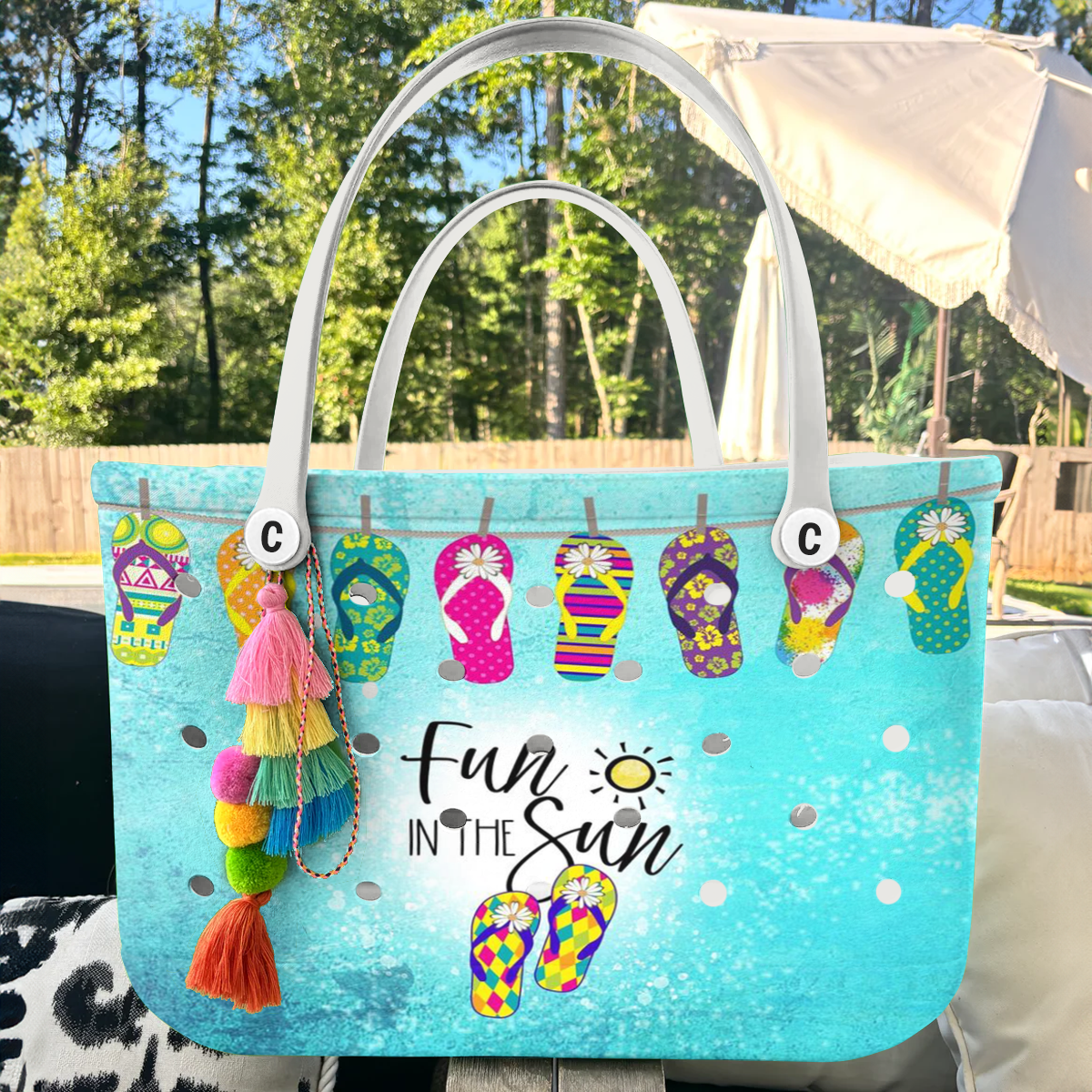 Ceeprints Cee™ Bag Forever Flip Flops