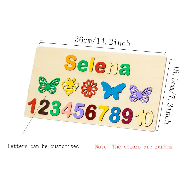 Ceeprints® Personalized Baby Name Puzzle