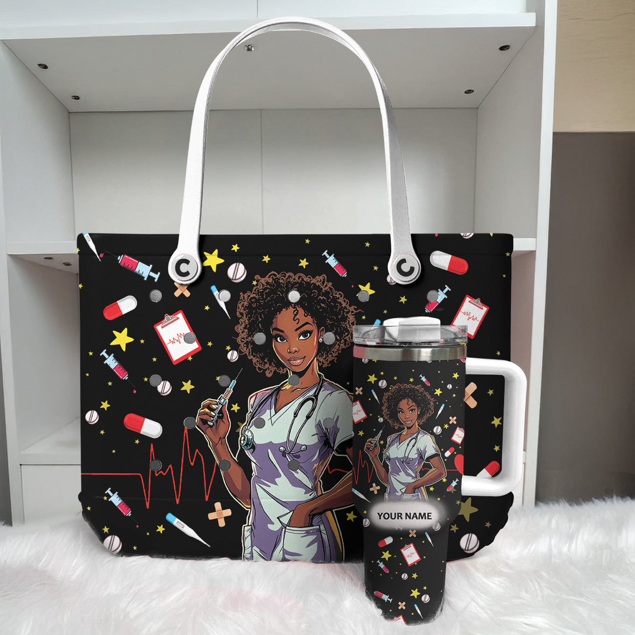 Ceeprints Personalized Tumbler Wingless Angels