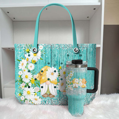 Ceeprints Tumbler Daisy Gnome