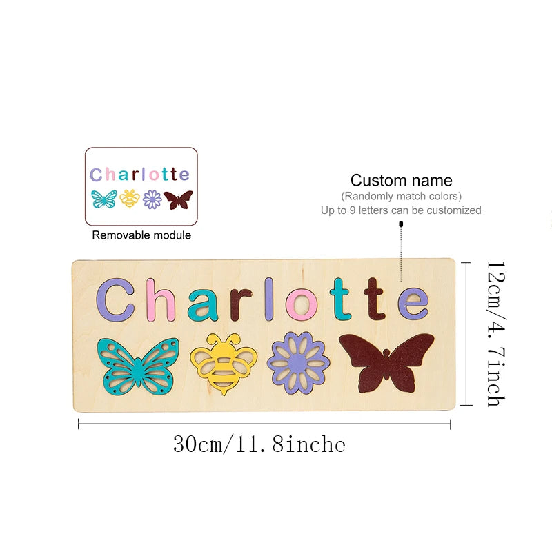 Ceeprints® Personalized Baby Name Puzzle